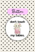 Don't Touch Button