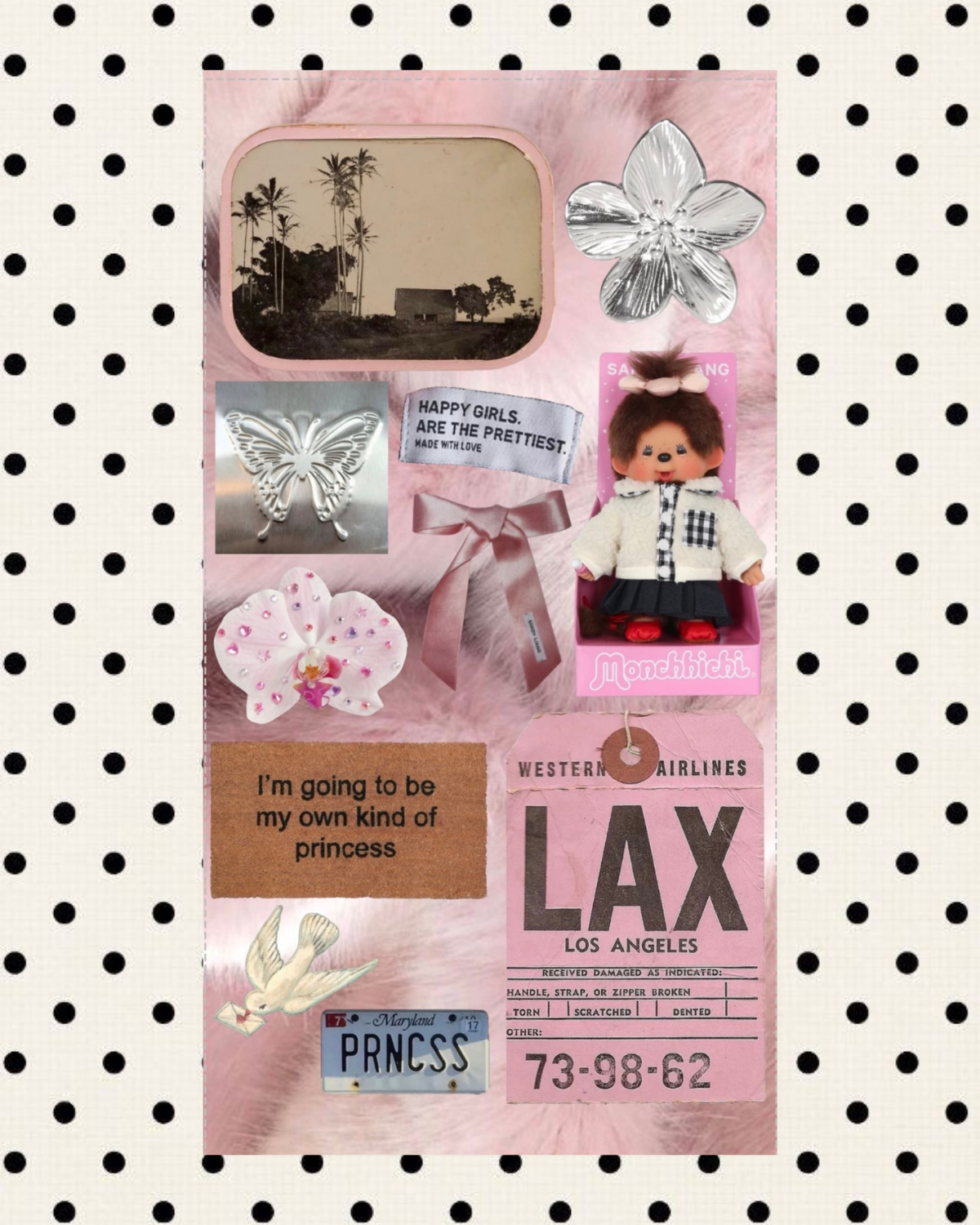 LA Coded Sticker Sheet