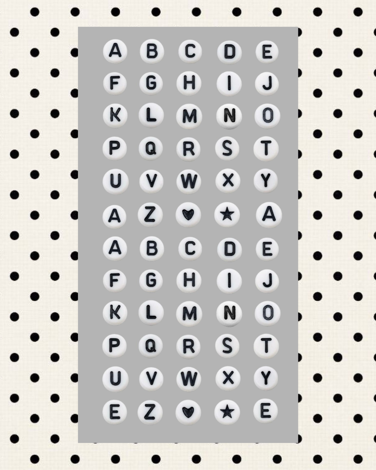 Beaded Sticker Sheet